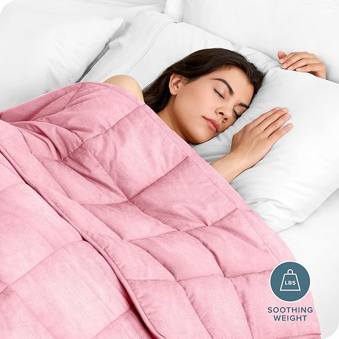 Bare Home Weighted Blanket Twin or Full Size 15lb - Image 2