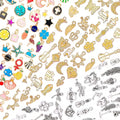SANNIX 90Pcs Bangle Charms for Jewelry Making by SANNIX