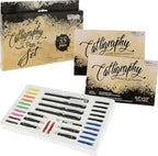 U.S. Art Supply 35-Piece Calligraphy Pen Set by USArtSupply