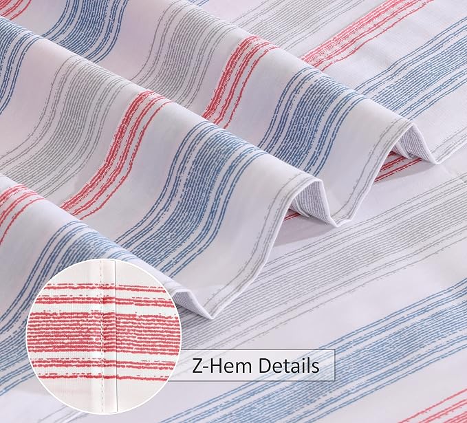 RUVANTI 100% Cotton Sheets – Twin XL Size Percale Bedding, Cooling & Breathable - Image 9