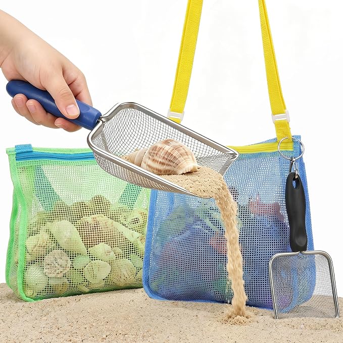 3 otters 2 Pack Beach Mesh Shovel by 3otters