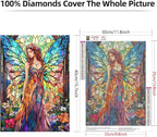 Lxmsja Fairy Stained Glass Diamond Art Kits - Image 6