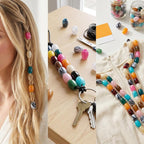 Pndeyo 60pcs Ellipse Acrylic Beads - Image 4