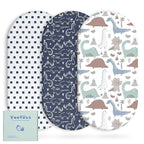 Yoofoss Bassinet Sheets for Baby, Baby Delight, Angelbliss, Soft Breathable by YOOFOSS