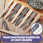 Honoson 20 Pcs Sanding Sticks for Plastic Models 3D Print Polishing Sticks - Image 5