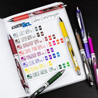 Pentel EnerGel RTX Retractable Liquid Gel Ink Pen, Medium line, Magenta Ink - Image 9