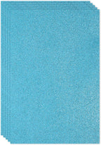 PATIKIL Light Blue Shiny EVA Glitter Foam Sheet 11.8 x 7.9 Inch 2mm Thick by PATIKIL