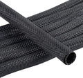 Automotive Wire Sheathing Split Wire Loom Braided Mesh Woven Cable Sleeve by Sunnarepoon