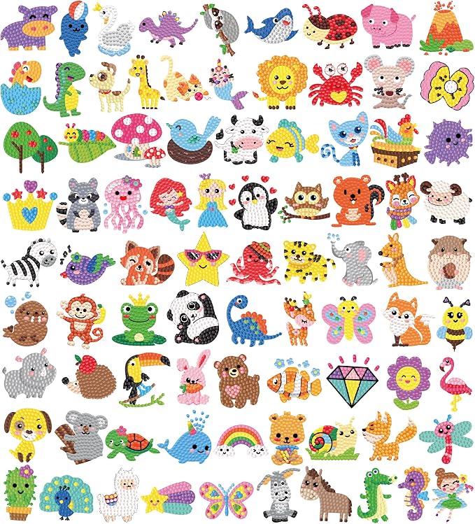 Labeol Diamond Art Kits for Kids Boys and Girls Ages 6-8-10-12 Easy to DIY by Labeol