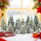 Skylety 35 Pieces Model Trees 6.3-1.2 Inch Mixed Miniature Trees Diorama - Image 4