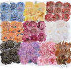 emmoolife Pressed Flower Stickers Set Large Dried Flowers Themed Resin Sticker by emmoolife