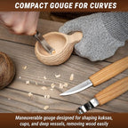 BeaverCraft Wood Spoon Carving Tools Kit S14m – Wood Carving Knives - Image 5