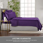 Queen Pillowcases by Pure Bamboo, Genuine 100% Organic Viscose Derived from - Image 6