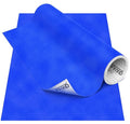 VViViD DECO65 Suede Brilliant Blue Permanent Adhesive Craft Vinyl by VVIVIDVINYL