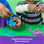 Kinetic Sand Stamp N' Roll Multipack, 12 oz Moldable Sand, Sensory Toys - Image 8