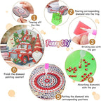 8 Pack Christmas Diamond Art Coasters, Diamond Painting Coasters Kits | - Image 3