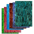 TOEPODO Pearlescent Marble Acrylic Sheets 1/8" Glitter Cast Opaque Plexiglass by WelcomeTOEPODO