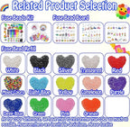 3000Pcs Beads Fuse Beads - 5mm Transparent Melting Beads - Image 2