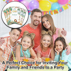 Wild One Birthday Invitations, 25 Double-Sided Invitation Cards - Image 4