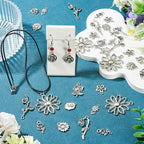 Craftdady Tibetan Style Antique Silver Alloy Pendants Cute Metal Dangle Charms - Image 3