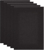 BENECREAT 10PCS Self Adhesive Backed Foam Sheet 12x8 Inch Black Nonslip EVA by BENECREAT