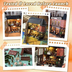 Flever Dollhouse Miniature DIY House Kit Creative Room - Image 6