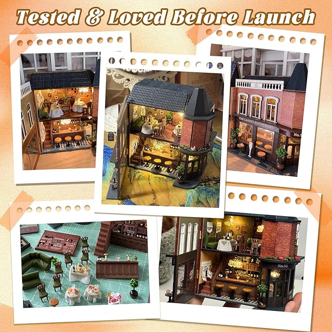 Flever Dollhouse Miniature DIY House Kit Creative Room - Image 6
