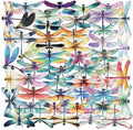 50Pcs Dragonfly Stickers for Scrapbooking, PET Transparent Decorative Stickers by Unknown