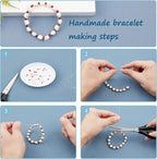 arricraft 10 Strands Creamy White Synthetic Turquoise Bead Strands Skull Shape - Image 5