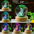 3D Cat Crystals Ball - Image 3
