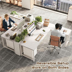Huuger 63 Inch L Shaped Desk - Image 2