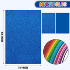 36 Pack Glitter Foam Sheets Craft 8 x 12 inch 36 Colors | Sparkles Foam Paper - Image 2