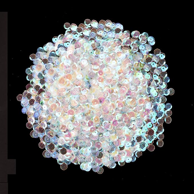 Mandala Crafts 20000 AB Iridescent Sequins - Image 2