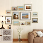 Vittanly 8x10 Picture Frame Set of 4, Vintage Photo Frame - Image 2