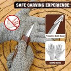 Wood Carving Kit, Whittling Kit DIY Hobbies - Image 6