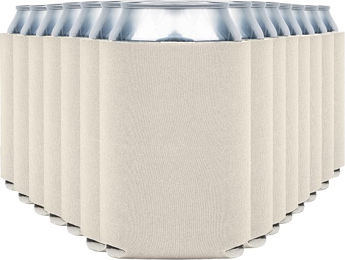 Blank Beer Can Coolers Sleeves Soft Insulated Beer Can Coolies by CURRENT+CO.