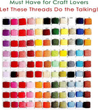 The Original 108-Color Embroidery Floss Kit – 99 Cotton & 9 Metallic Threads - Image 7