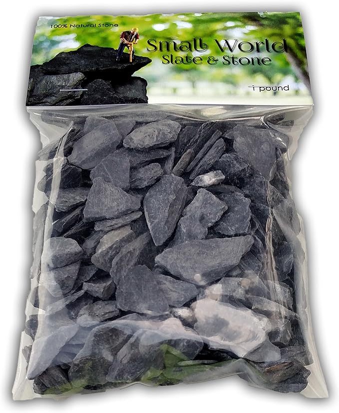 Natural Slate Stone -1/2 to 1 inch. Perfect Size - Image 7