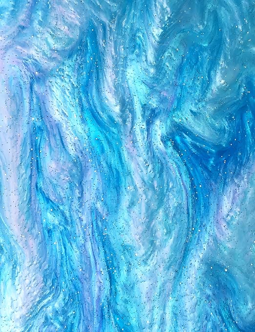 Acrylic Ripple Glittering Sheets, 1/8" Thickness, Perfect Material by IdealMaterials