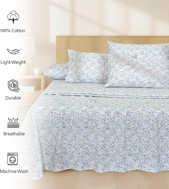 RUVANTI 7 Pcs Cotton Sheets - Image 2