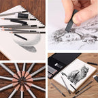 Mr. Pen- Drawing Sketching Pencil Set, Graphite Pencils | Graphite Sticks - Image 6