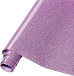 Tintnut Light Purple Glitter Heat Transfer Vinyl Roll, easy cut & weed by Tintnut