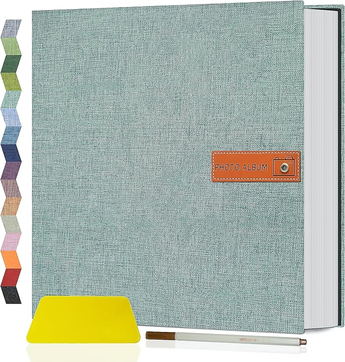 Popotop Large Photo Album Self Adhesive 4x6 5x7 8x10 Scrapbook Album DIY by Popotop