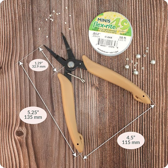 The Beadsmith Beader's All-in-One Pliers – Multifunctional Jewelry Making Tool - Image 4