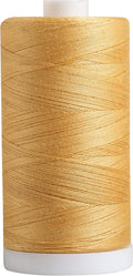 Connecting Threads Tea Dyed Natural 100% Cotton Thread Spool | Large 1200 yard by ConnectingThreads