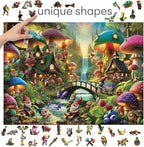 WOODEN.CITY Wooden Puzzle 1000 Pieces Mushroom Wonderland – Premium 1000 Piece - Image 5