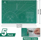 5Pack A3 Self Healing Cutting Mats, Scrapbooking, DIY Projects - Image 2