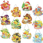 Cinnvoice 12 Pcs Summer Diamond Painting Hanging Kit by Cinnvoice