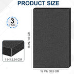 MYFAMIREA 3 PCS Polyurethane Foam Sheets 18" L x 12" W x 1" T Packing Foam - Image 2