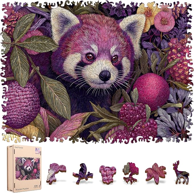 Mocfesk Wooden Puzzles for Adults, Birthday Gifts Fun Family Game 12.2'' x 9.1'' by Mocfesk